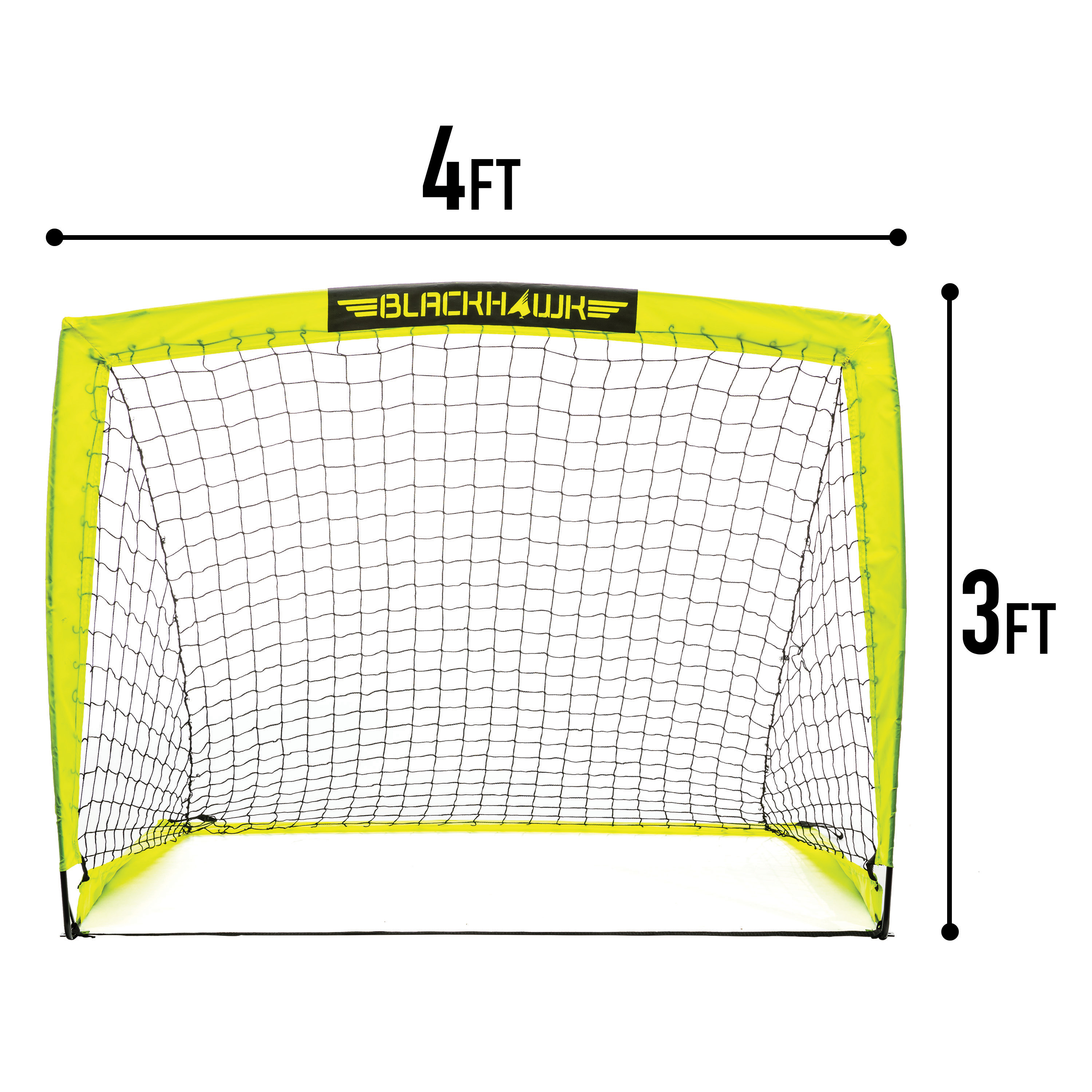 PORTERIA BLACK HAWK 4'X3'