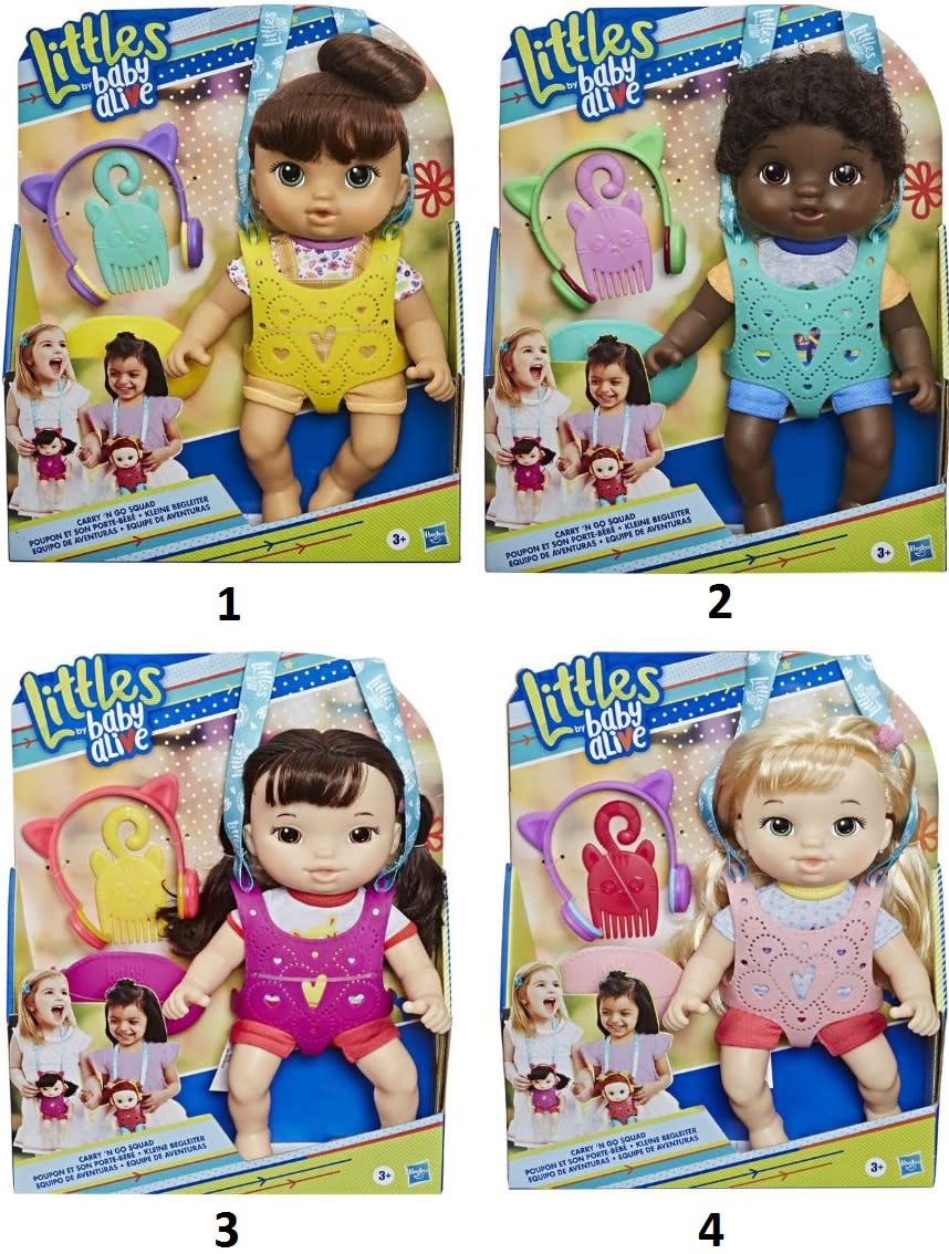 BABY ALIVE LITTLES EQUIPO DE AVENTURA