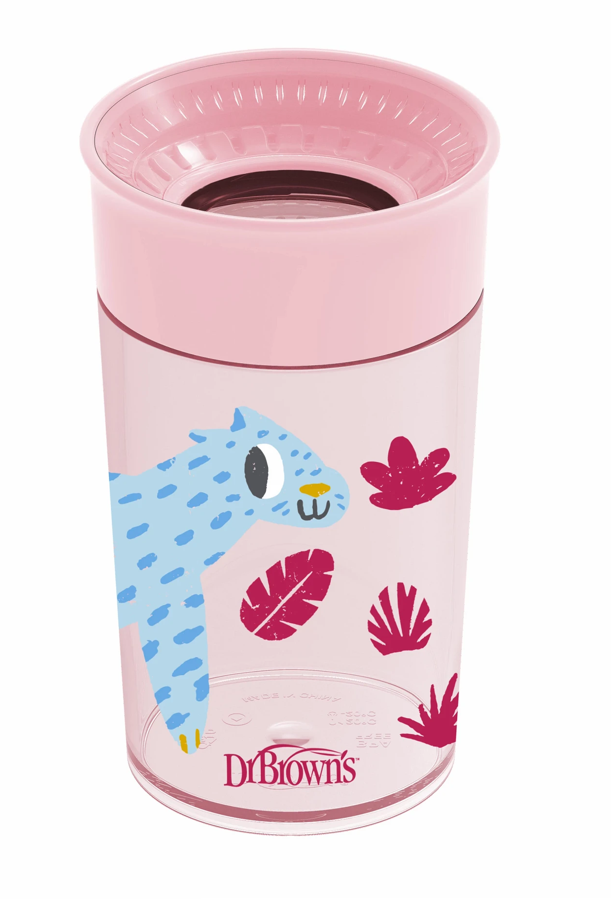 VASO TRANSICION CHEERS 360 GATO ROSADO 10 OZ