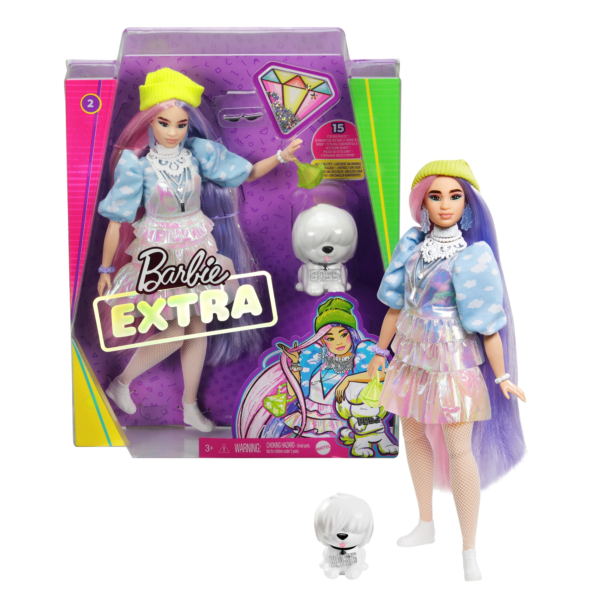 BARBIE MUÑECA EXTRA SURTIDA