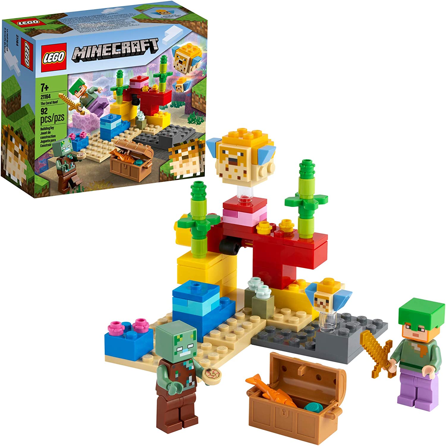 LEGO MINECRAFT EL ARRECIFE DE CORAL