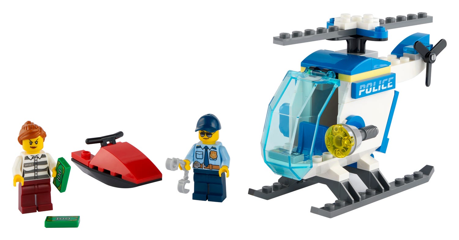 LEGO CITY HELICÓPTERO DE POLICÍA