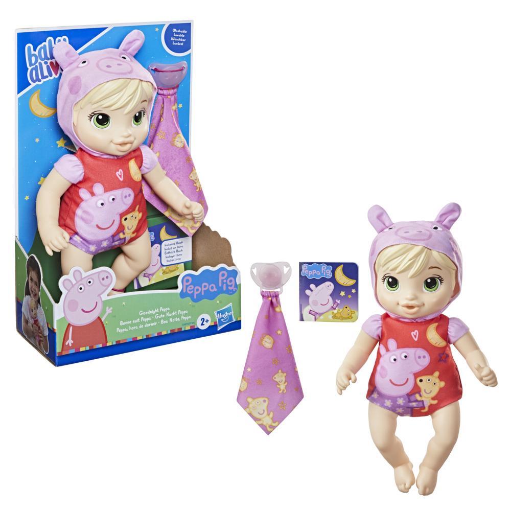 BABY ALUVE MUÑECA PIJAMA PEPPA PIG