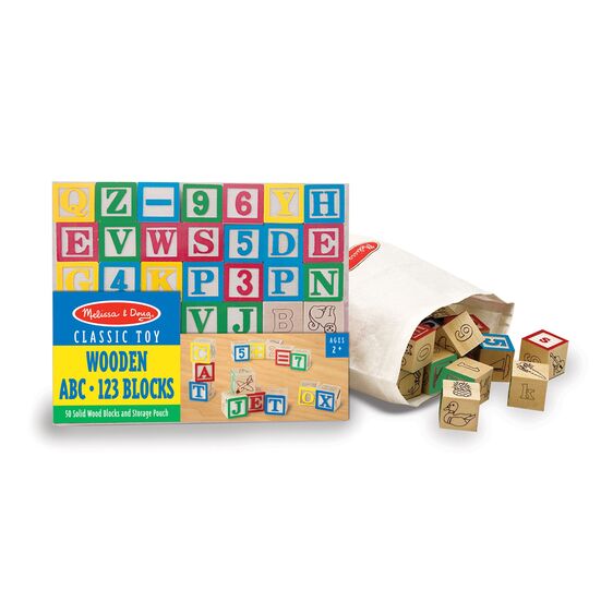 BLOQUES DE MADERA ABC/123