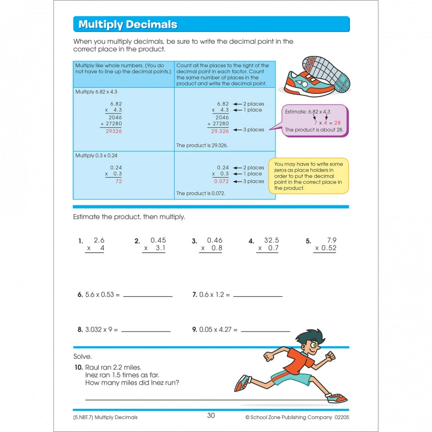 LIBRO DE TRABAJO MATEMATICA BASICA GRADO 5