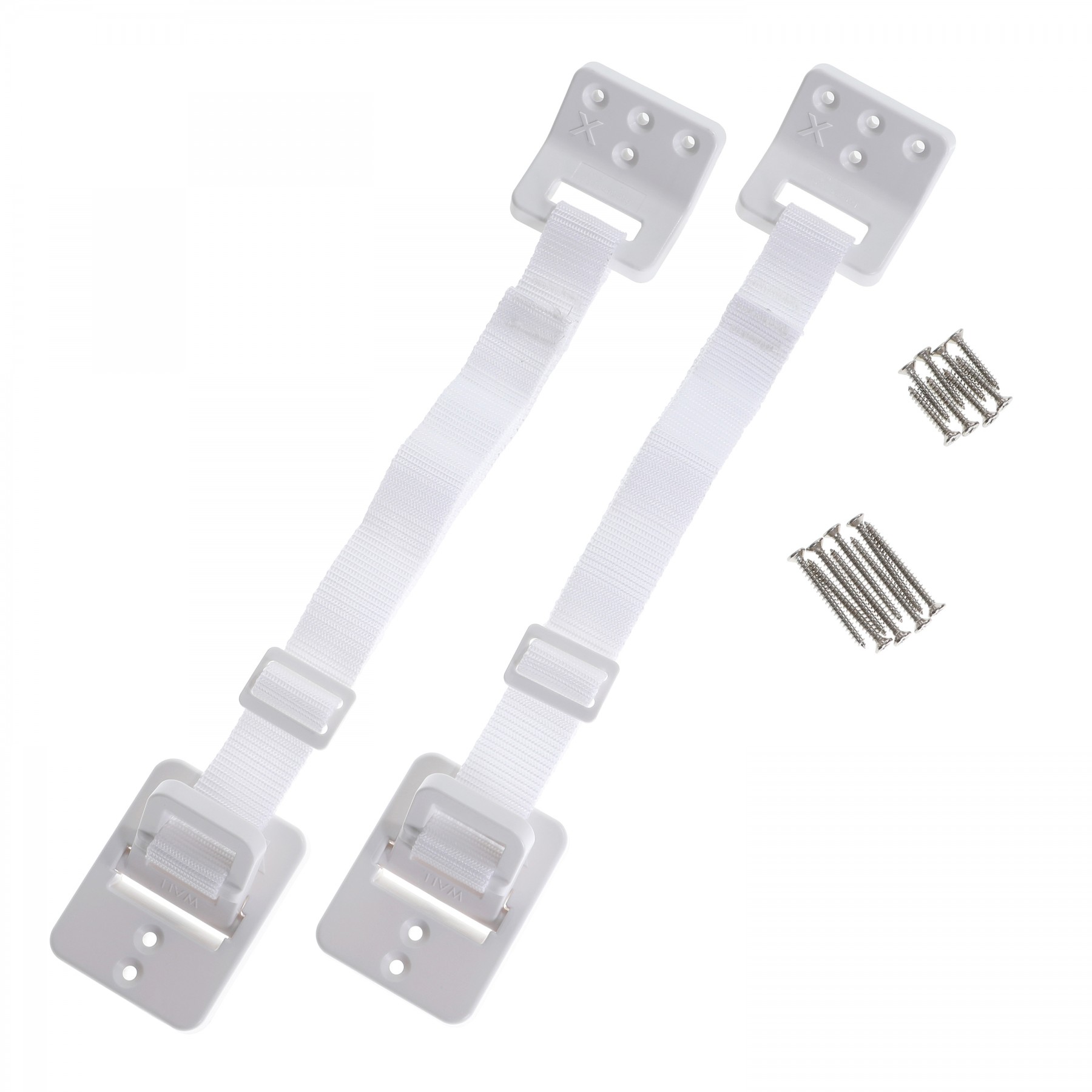 GANCHOS PARA ANCLAJE DE MUEBLES 2 PZ
