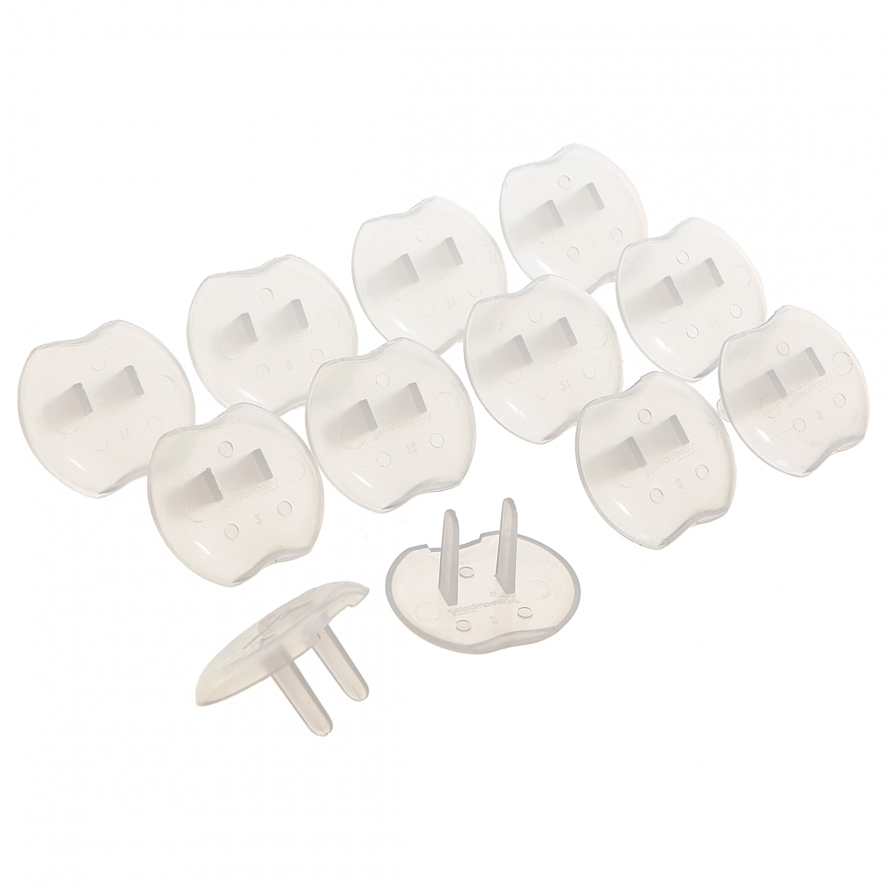 PROTECTOR TRANSPARENTES PARA ENCHUFES 12 PZ