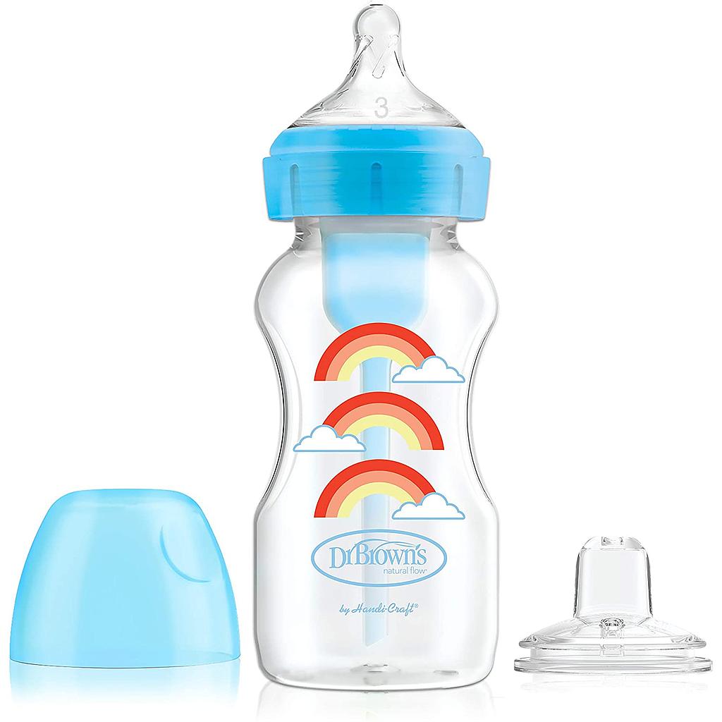 BIBERON B-ANCHA OPTIONS+ TRANSICION ARCOIRIS 9OZ
