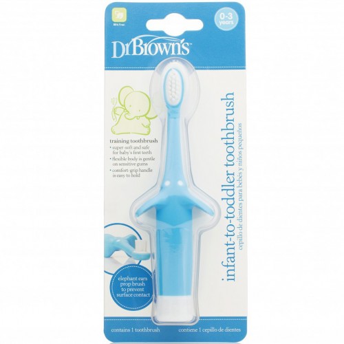 CEPILLO DE DIENTES PARA NIÑOS CELESTE