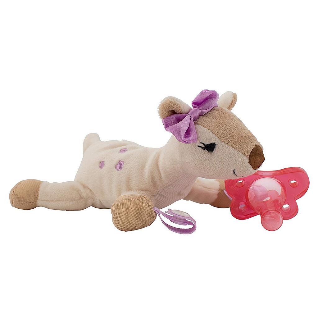 CHUPETA UNA PIEZA C/PELUCHE CIERVO