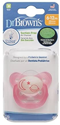 CHUPETA PREVENT BRILLA NIVEL 2 (6-12M) ROSADO