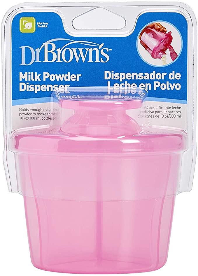 DISPENSADOR DE LECHE ROSADO