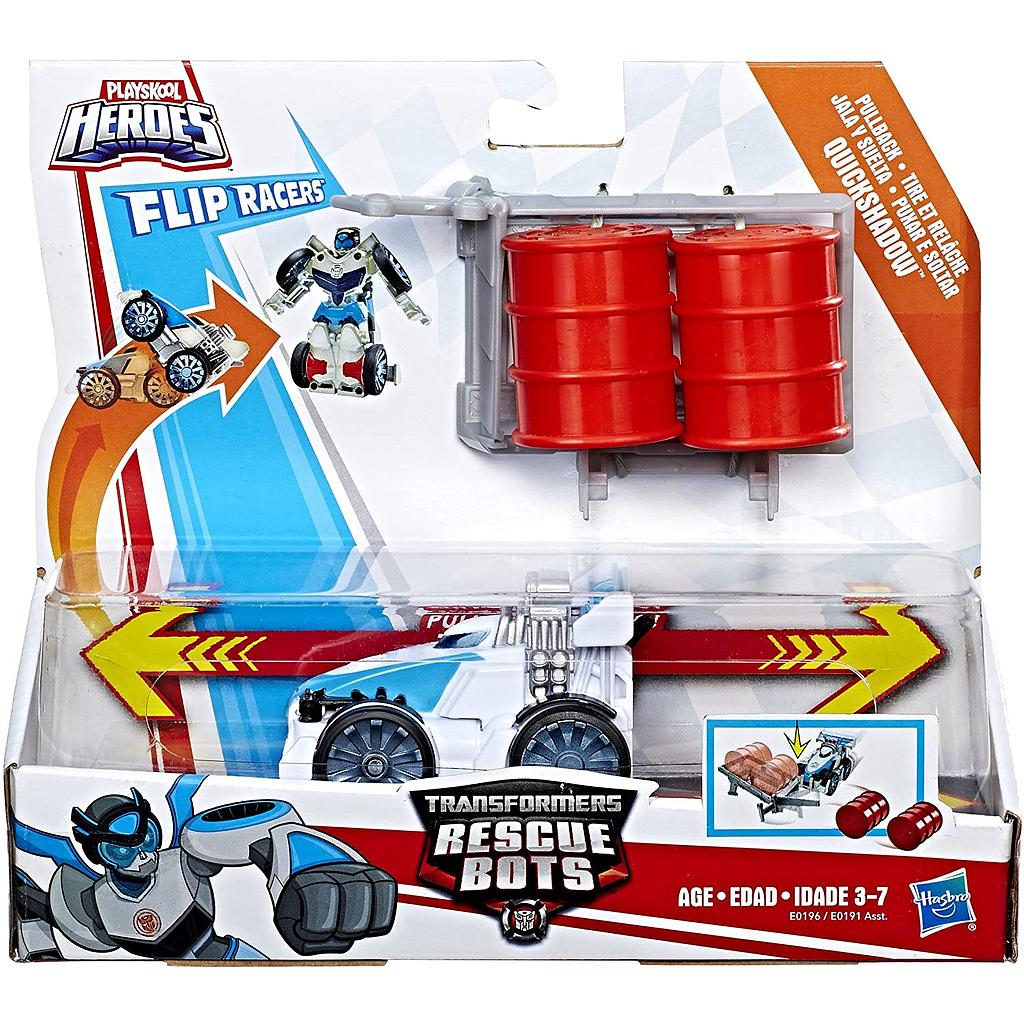 TRANSFORMERS RBT FLIPRACER PULLBACK