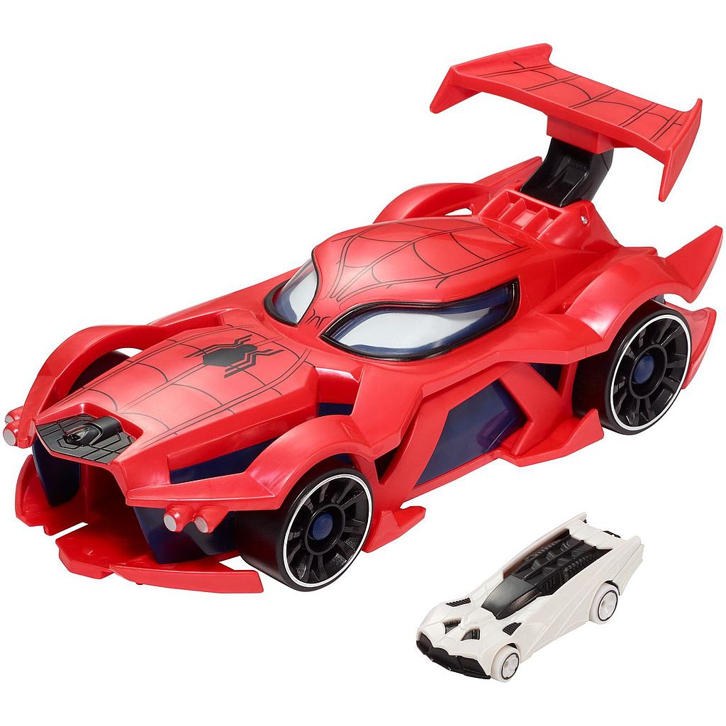 HOT WHEELS LANZADOR DE VEHICULOS SPIDERMAN
