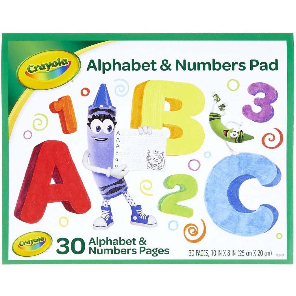 LIBRETA ABC Y NUMEROS 30 PG