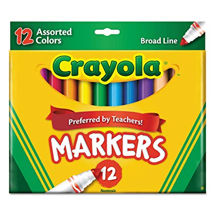 MARCADORES GRUESO 12 PZ