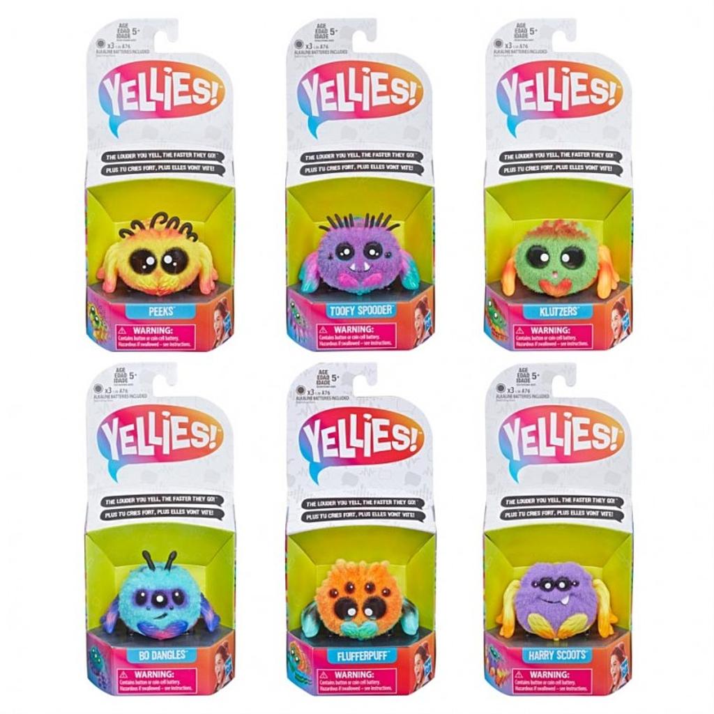 YELLIS PELUCHES ACTIVADOS POR SONIDO