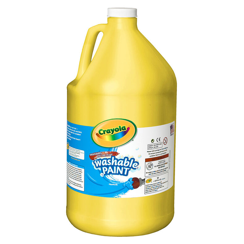 PINTURA LAVABLE 128OZ AMARILLO