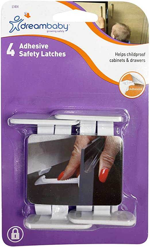 PROTECTOR GAVETA Y CAJONES ADHESIVOS 4 PZ