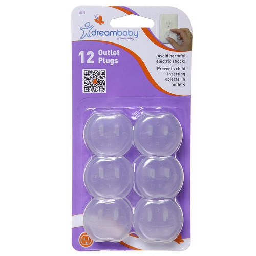 PROTECTOR TRANSPARENTES PARA ENCHUFES 12 PZ