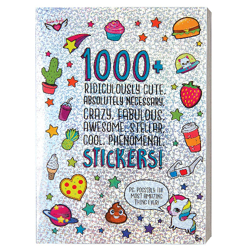 LIBRO C/CALCOMANIAS ADORABLES 1000 PZ