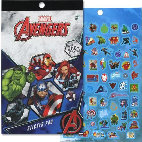 CALCOMANIAS AVENGERS 200 PZ