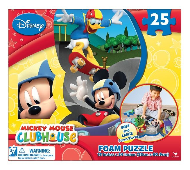 ROMPECABEZA FOAMY MICKEY MOUSE 25 PZ