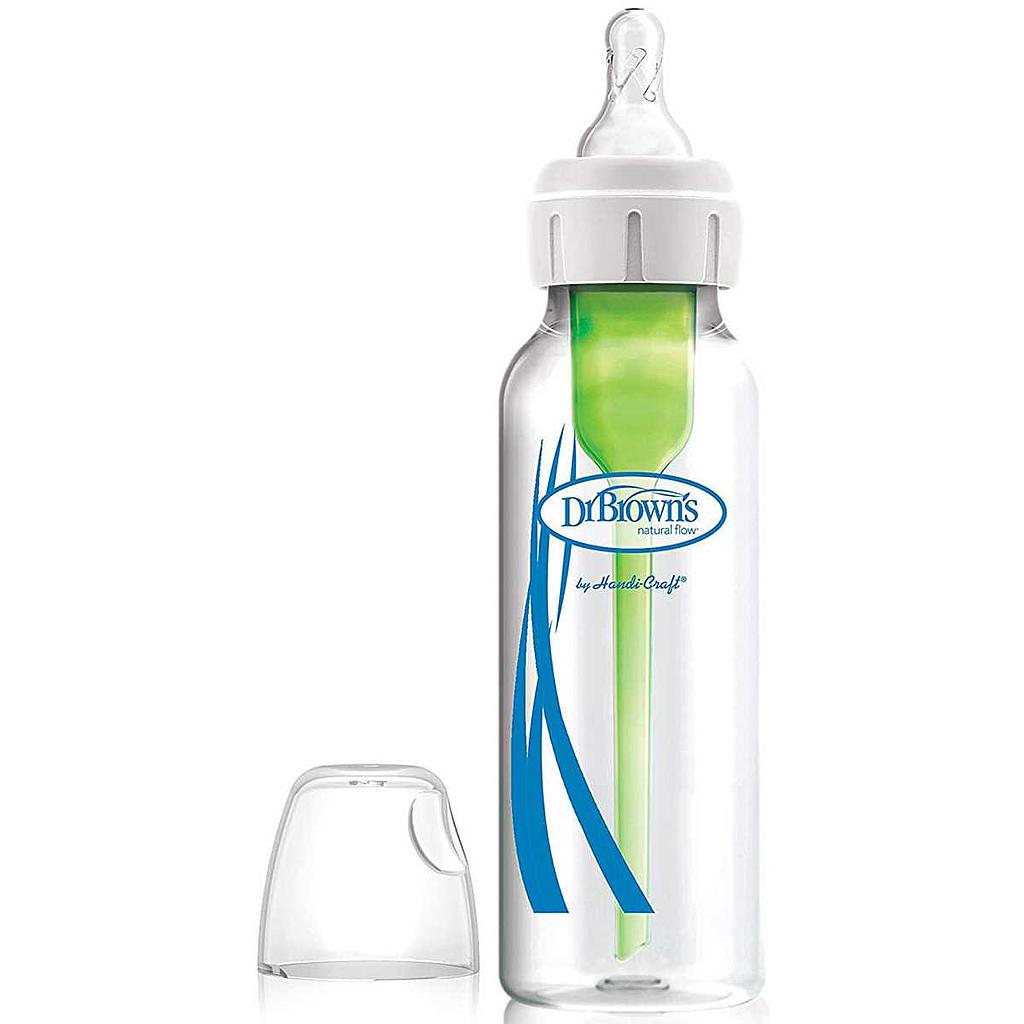 BIBERON B-ESTRECHA OPTONS+ VIDRIO 8OZ