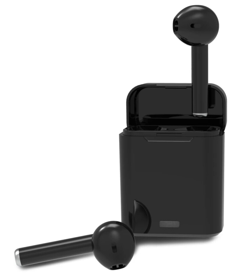 AUDIFONOS INALAMBRICO NEGRO METALICO