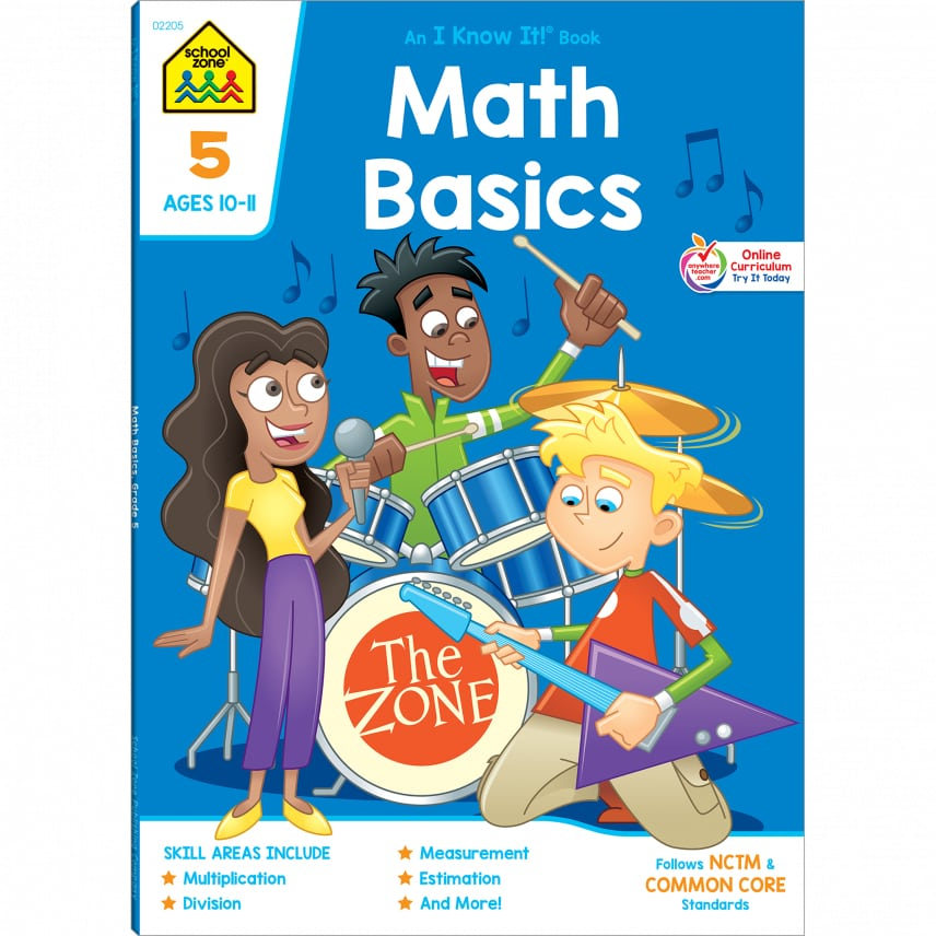 LIBRO DE TRABAJO MATEMATICA BASICA GRADO 5