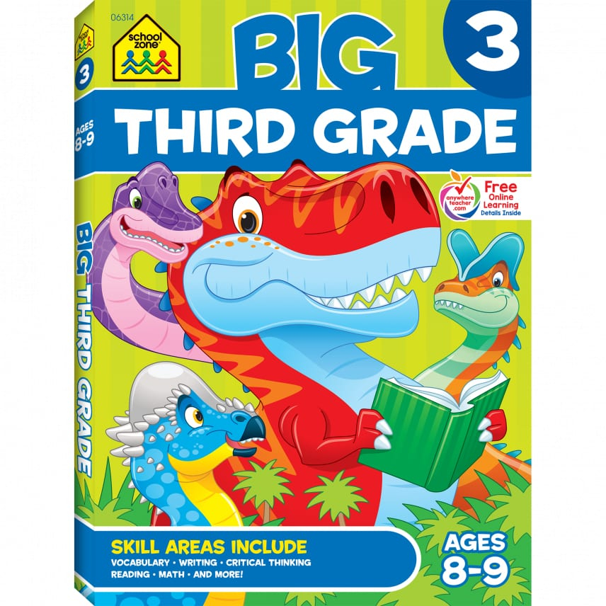 LIBRO DE TRABAJO BIG THIRD GRADE 320 PG