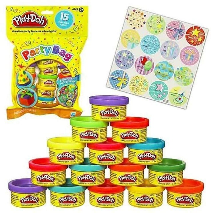 PLAY DOH BOLSA DE FIESTA 15 PZ