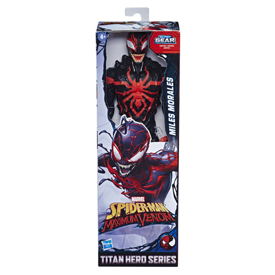 SPIDERMAN FIGURA TITAN HEROE VENOM MAXIMUM