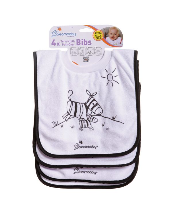 BABERO ANIMALES DE LA SELVA 4 PZ