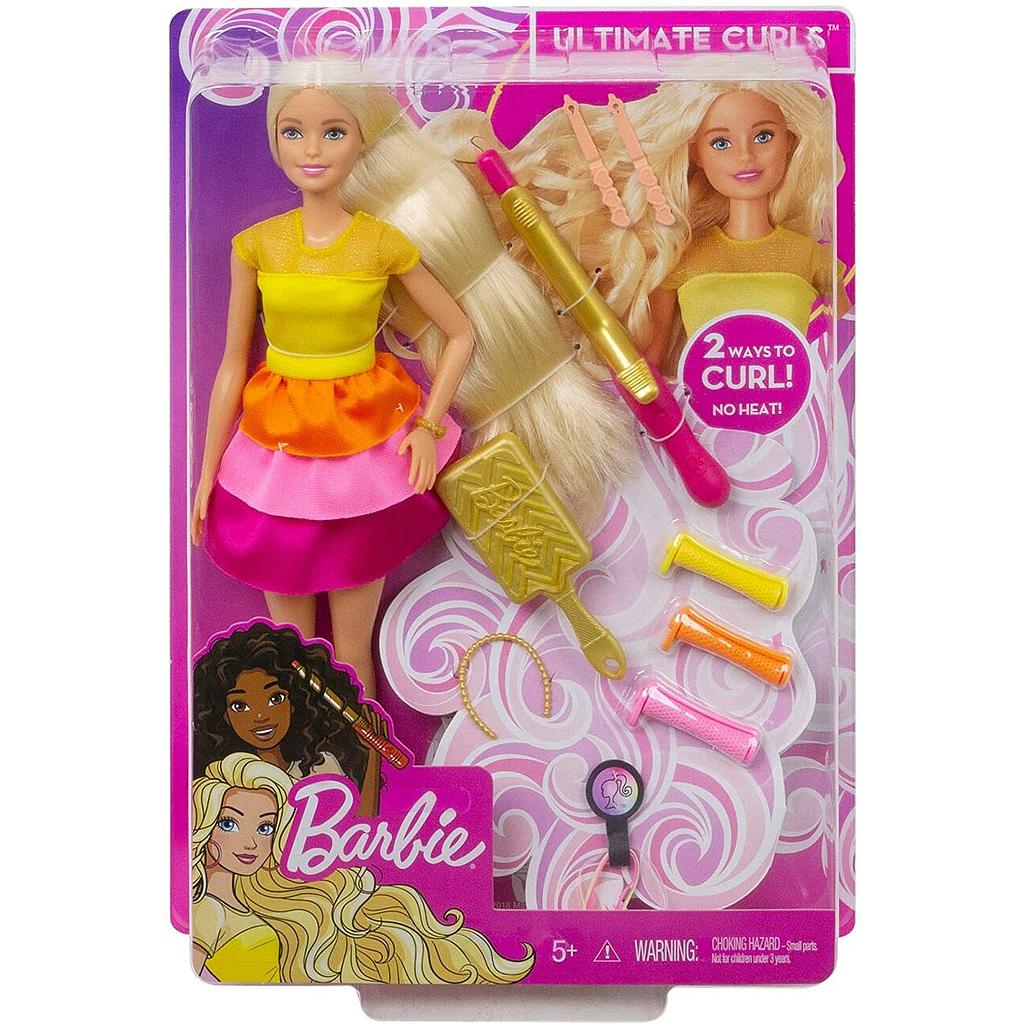 BARBIE MUÑECA PEINADOS DE ENSUEÑO