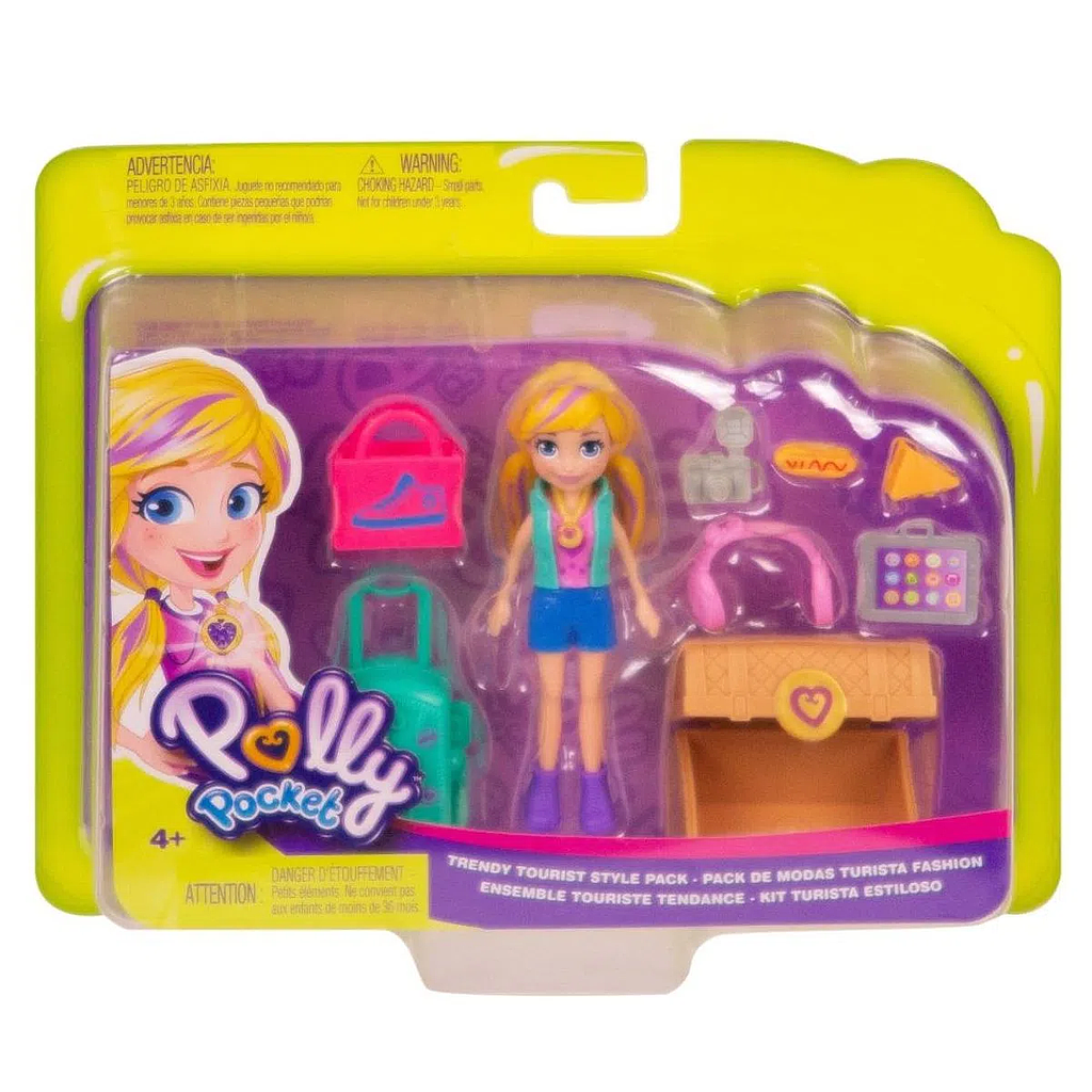 PP MUÑECA DE VIAJE CON ACCESORIOS
