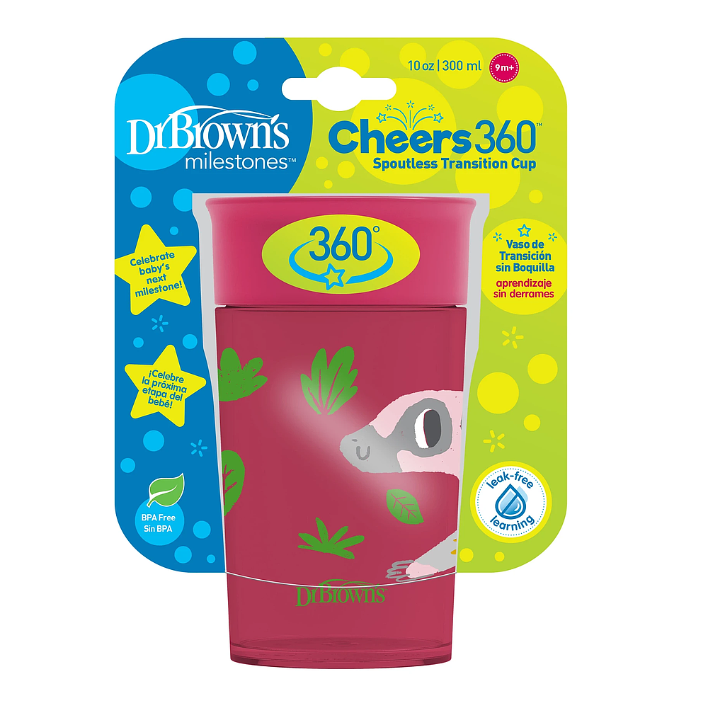 VASO TRANSICION CHEERS 360 OSO HORMIGUERO ROJO 10 OZ