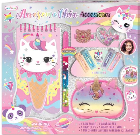 SET ACCESORIOS INCREIBLE CATICORN