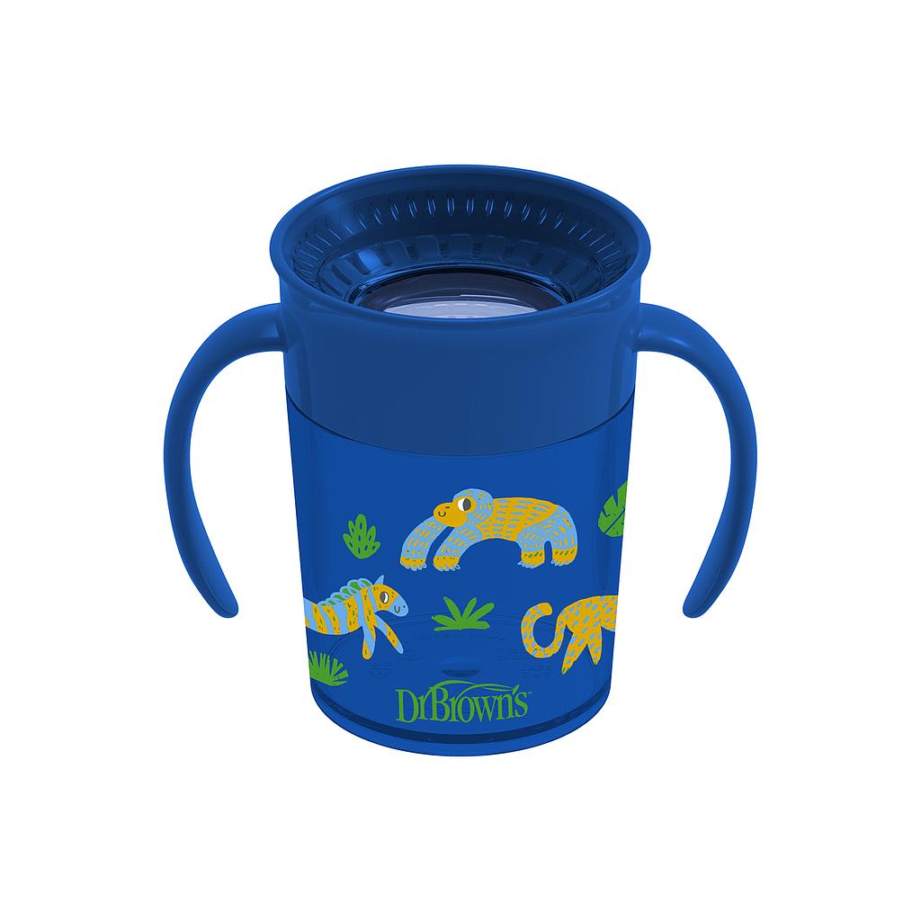 VASO TRANSICION CHEERS 360 DECO AZUL 7 OZ