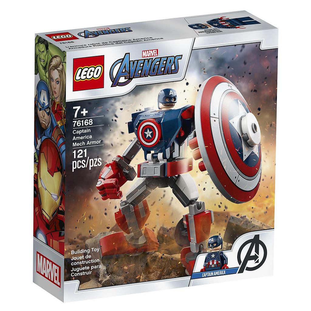 LEGO ARMADURA ROBOTICA DE CAPITAN AMERICA