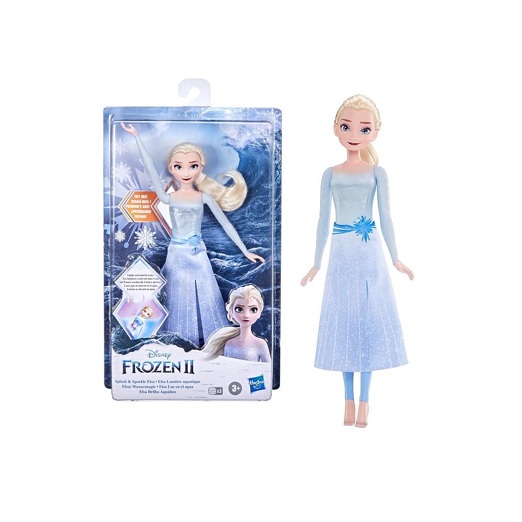 FROZEN MUÑECA ELSA LUZ EN EL AGUA