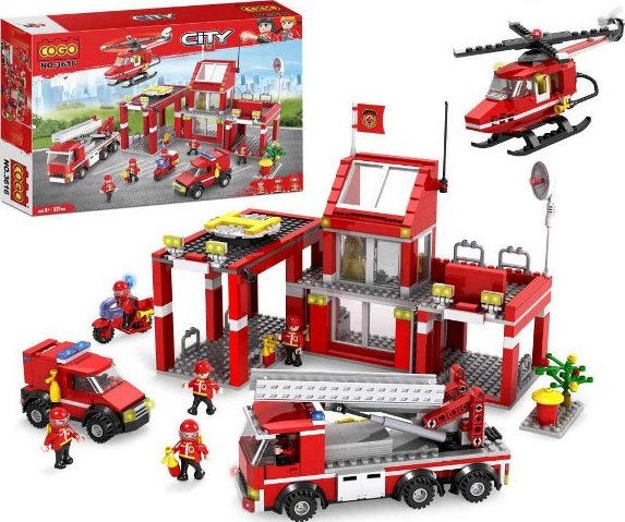 BLOQUES COGO ESTACION DE BOMBERO 827 PZ