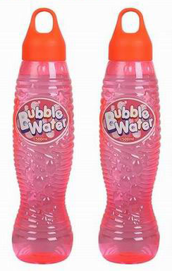 BURBUJAS BOTELLA ROSADA
