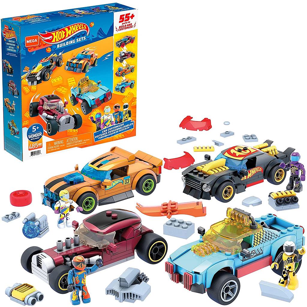 HOT WHEELS SET PERSONALIZADOR DE CARRRO