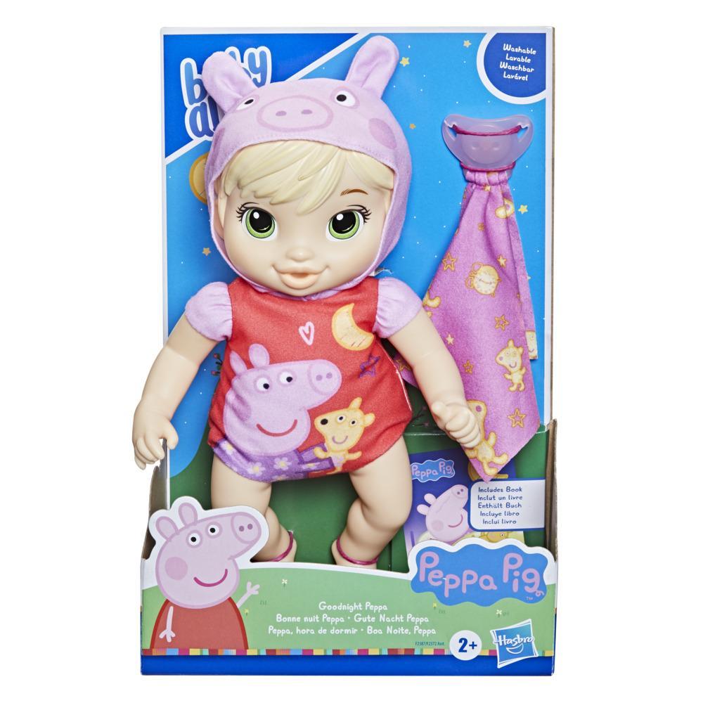 BABY ALIVE MUÑECA PIJAMA PEPPA PIG RUBIA