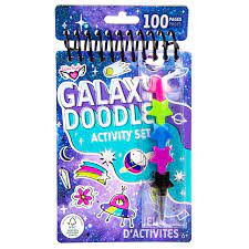 LIBRO P/ COLOREAR C/ CRAYONES APILABLES GALAXIA