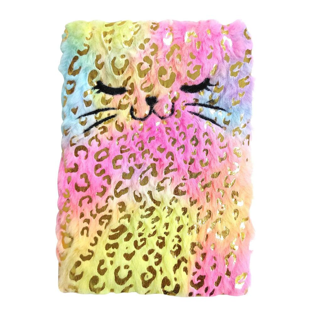 DIARIO LEOPARDO DORADO ARCOIRIS