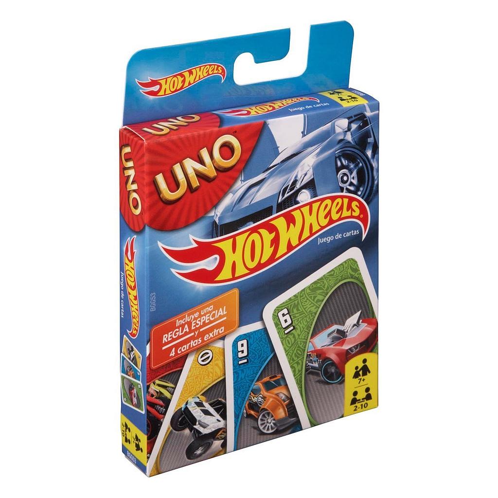 CARTAS UNO HOT WHEELS