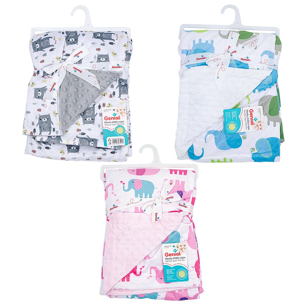 MANTA P/BEBE ANIMALES