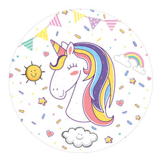 PLATOS PIÑATERIA UNICORNIO 7&quot;